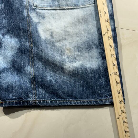 Men's Sean Johns Baggy Jorts Inner Pockets Jesse Pinkman Acid Wash Size 40 - Picture 8 of 9